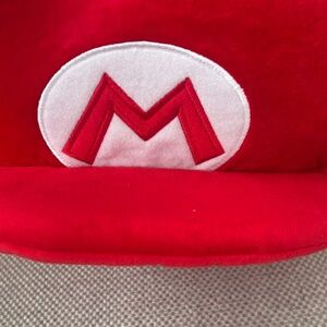 Red Kids Plush Hat